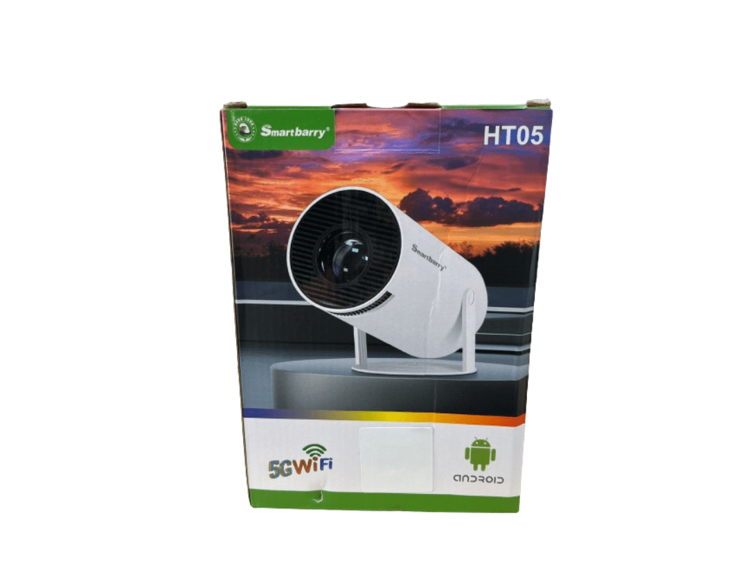 جهاز عرض Smartbarry HT05 5G Wifi HD، متوافق مع البلوتوث وUSB جهاز عرض Smartbarry HT05 5G Wifi HD، متوافق مع البلوتوث وUSB